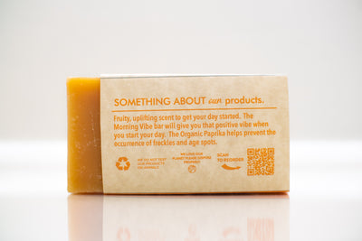 Derek Product – Organic Morning Vibe Soap Beauty Bar for Gentle Skin 3.7 OZ (105g) - DerekProduct