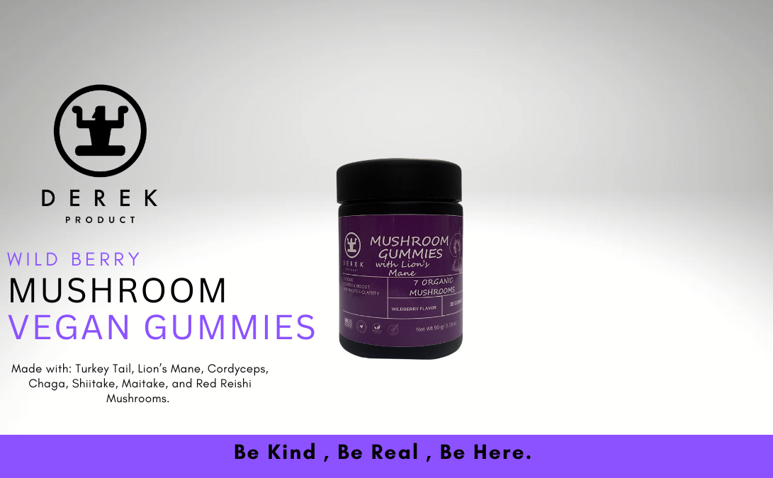 Mushroom Power Brain- Wild Berry Gummies - 30ct