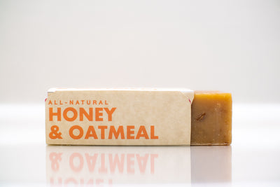 Derek Product-Organic Honey & Oatmeal Natural Soap Bar for Sensitive Skin 3.75 oz (105g) - DerekProduct