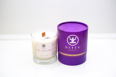 Derek Product -The Vineyard Scented Vegan Candle for Home and Decoration 10 OZ - DerekProduct