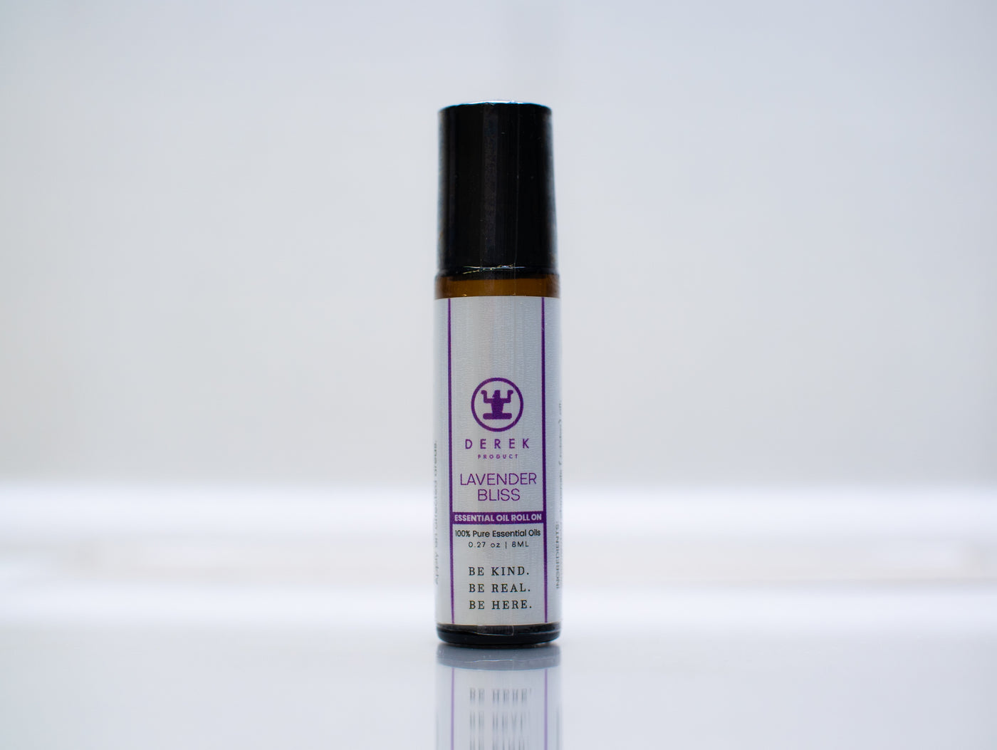 Derek Product - Lavender Bliss Natural Essential Oil Roll On for Skincare and Mood Boost | 8ml - DerekProduct