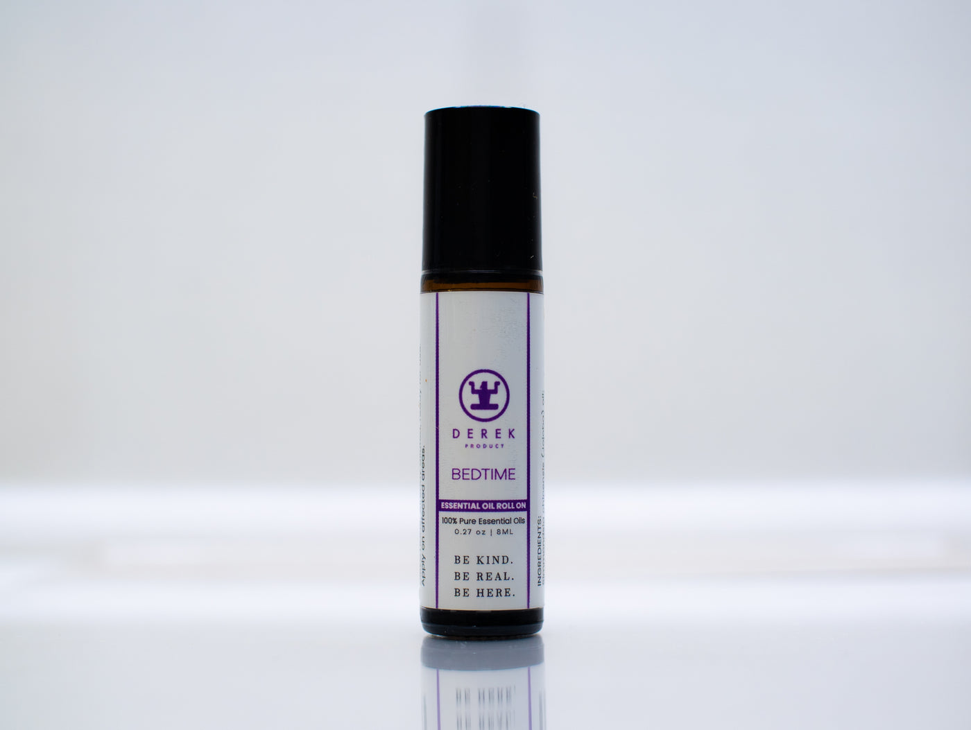 Derek Product- Bedtime Essential Oil Roll On for Aromatherapy and Relaxation | Soothing Blend | 8ML - DerekProduct
