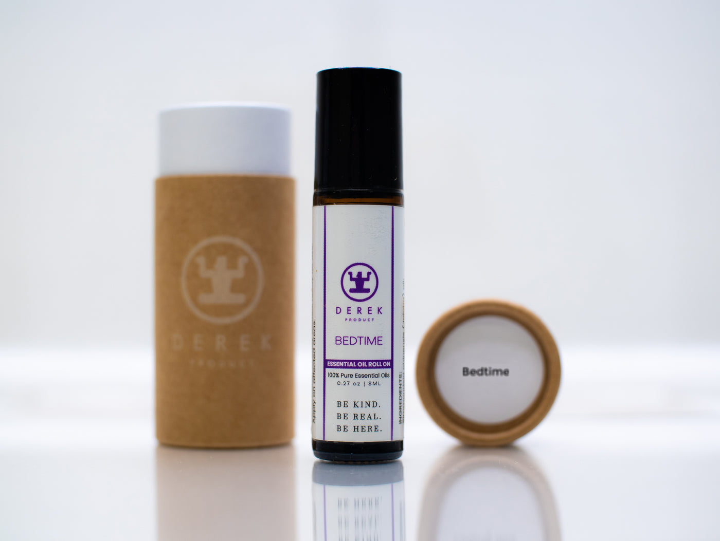 Derek Product- Bedtime Essential Oil Roll On for Aromatherapy and Relaxation | Soothing Blend | 8ML - DerekProduct