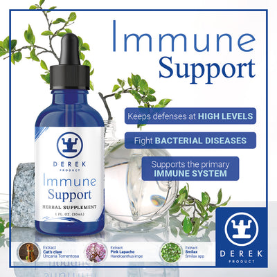 Immune Support - Herbal Tincture - Derek Product