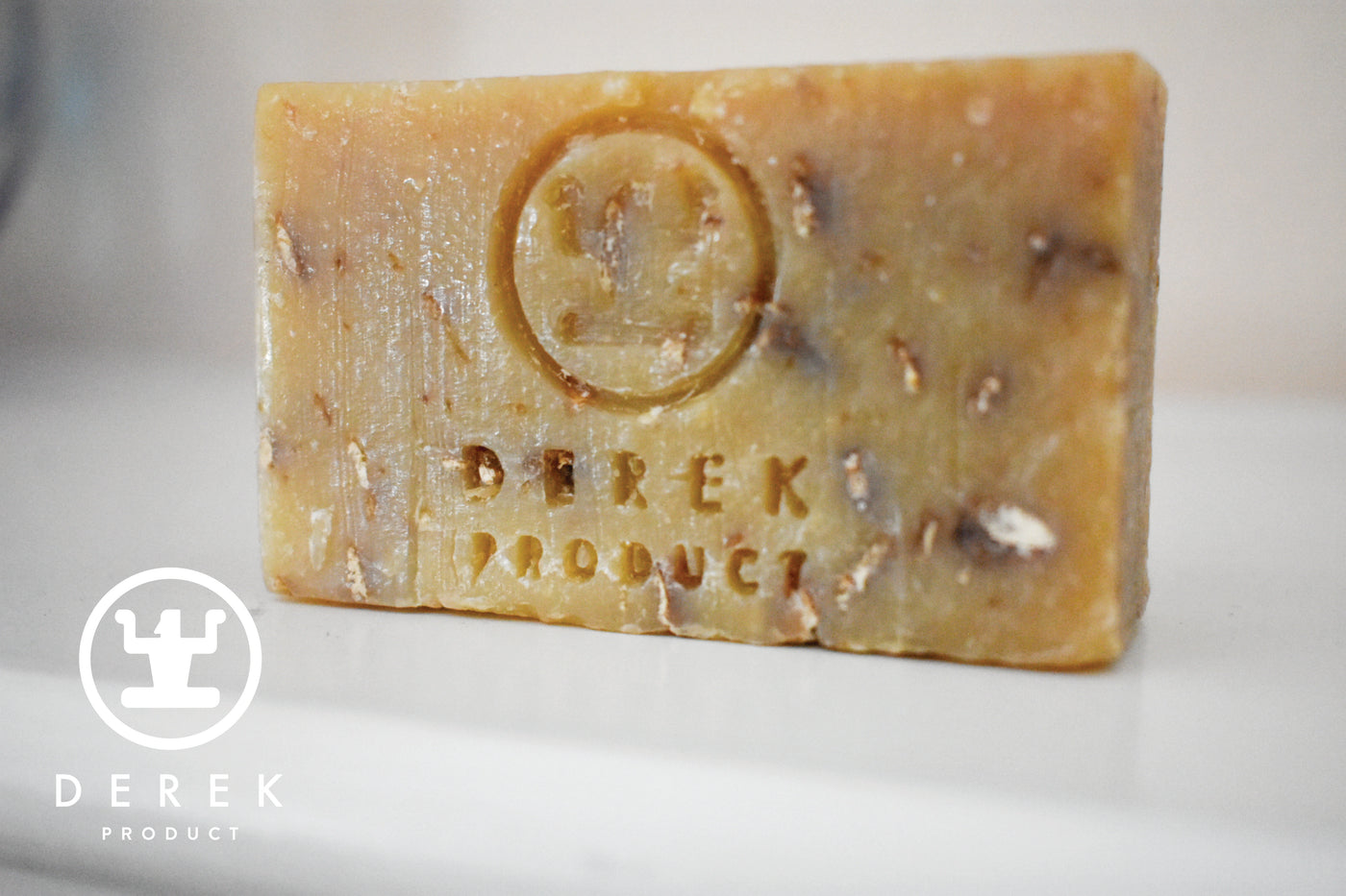 Honey Oatmeal Bar 3.75 oz (105g) - Soap for Sensitive Skin - Derek Product